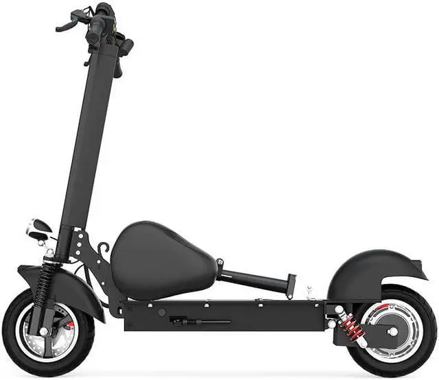 Alt view image 3 of 7 - TOODI TD-E202-A 10in 36V 10Ah 350W Folding Electric Scooter With Saddle 30km/h Top Speed 25KM Mileage E-Scooter
