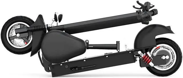 Alt view image 5 of 7 - TOODI TD-E202-A 10in 36V 10Ah 350W Folding Electric Scooter With Saddle 30km/h Top Speed 25KM Mileage E-Scooter