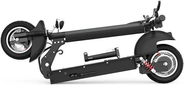 Alt view image 6 of 7 - TOODI TD-E202-A 10in 36V 10Ah 350W Folding Electric Scooter With Saddle 30km/h Top Speed 25KM Mileage E-Scooter