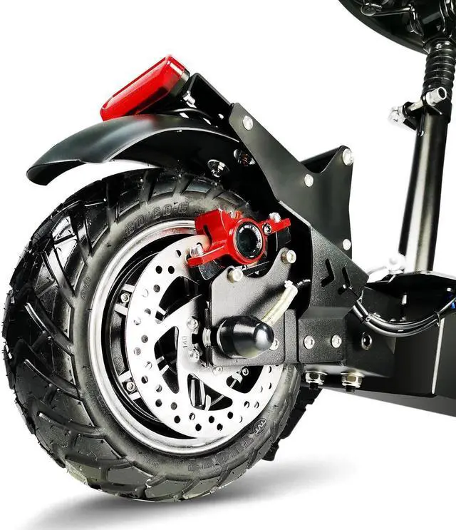 Alt view image 2 of 6 - FIEABOR Q08 Dics Brake 1200W 48V 33Ah Single Motor Electric 10.5 Inch Electric Scooter 200Kg Max Load 45Km/h Max Speed 80-100Km Range