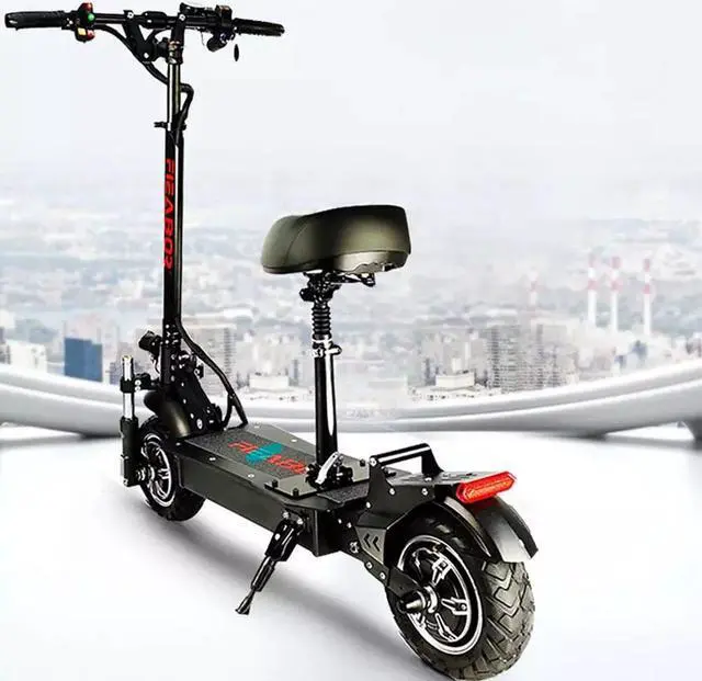 Alt view image 6 of 6 - FIEABOR Q08 Dics Brake 1200W 48V 33Ah Single Motor Electric 10.5 Inch Electric Scooter 200Kg Max Load 45Km/h Max Speed 80-100Km Range