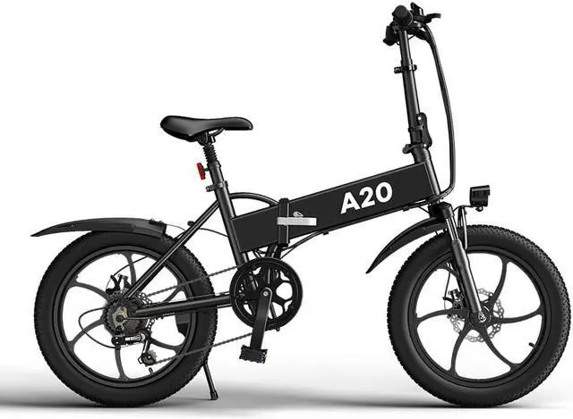 Alt view image 3 of 6 - Overseas generation European regulation ADO A20+ 350W/10.4AH foldable electric bicycle electric folding bicycle