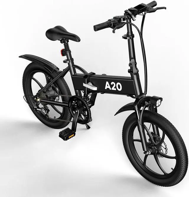 Alt view image 4 of 6 - Overseas generation European regulation ADO A20+ 350W/10.4AH foldable electric bicycle electric folding bicycle