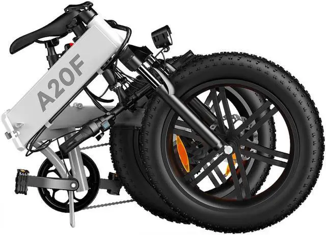 Alt view image 2 of 6 - Overseas warehouse generation ADO A20F+ 500W/10.4AH foldable electric bicycle Electric folding bicycle