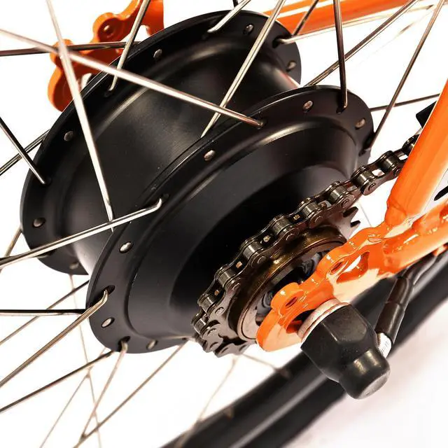 Alt view image 3 of 6 - 26" Electric Bike for Adults,Layback Electric Single Speed E-Bike,350W Brushless Motor 10AH