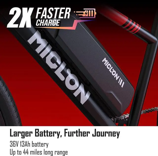 Alt view image 2 of 6 - electric bikes  Macmission 100-1