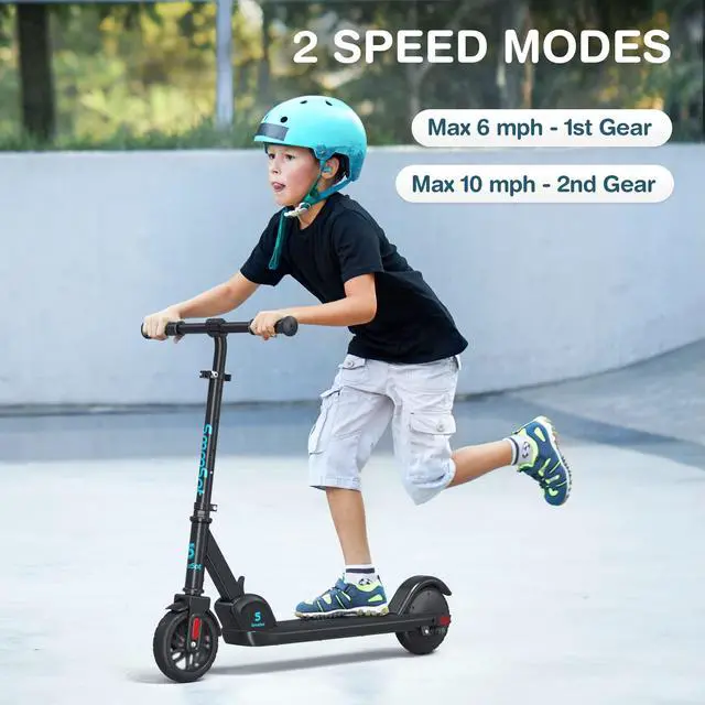 Alt view image 3 of 6 - E9 Electric Kick Scooter, Lightweight and Foldable, Upgraded Motor Power