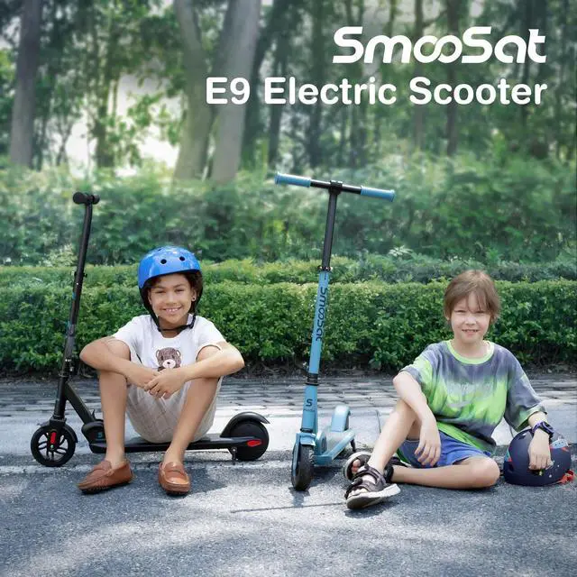 Alt view image 4 of 6 - E9 Electric Kick Scooter, Lightweight and Foldable, Upgraded Motor Power