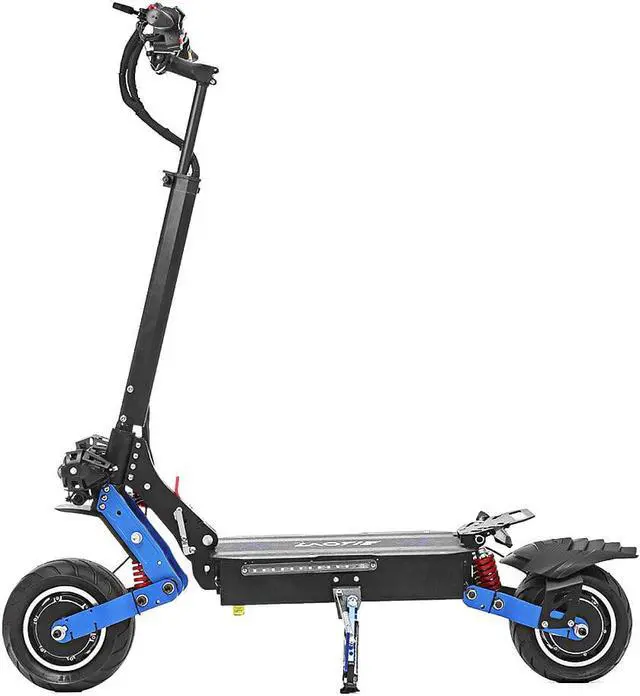 Alt view image 2 of 7 - LAOTIE® ES19 Steering Damper 60V 38.4Ah Battery 6000W Dual Motor Electric Scooter 135Km Mileage 10x4.5inch Wide Wheel Electric Scooter