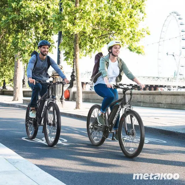 Alt view image 6 of 7 - 350W Trails Outdoors Electric Mountain Bike
