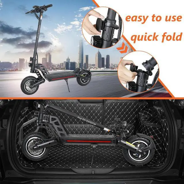 Alt view image 5 of 7 - Electric scooters  Dropshipping KUGOO G2 PRO scooter 15ah 48v 800w