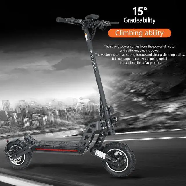 Alt view image 6 of 7 - Electric scooters  Dropshipping KUGOO G2 PRO scooter 15ah 48v 800w