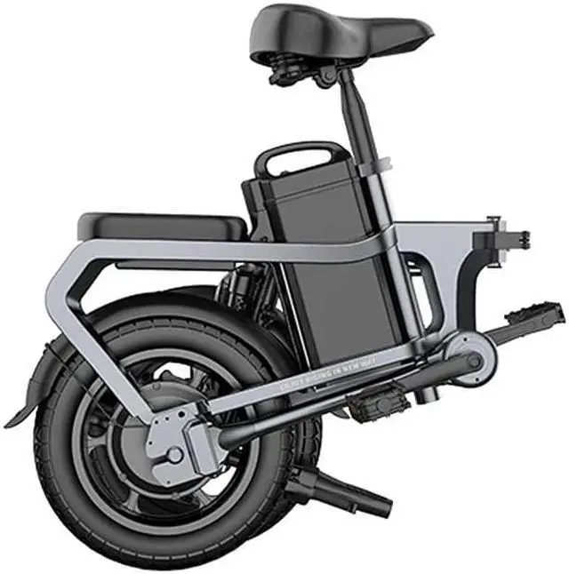 Alt view image 2 of 6 - ENGWE X5S 20Ah 48V 240W 14in Chainless Folding Electric Bike With Removable Battery 30km/h Top Speed E Bike