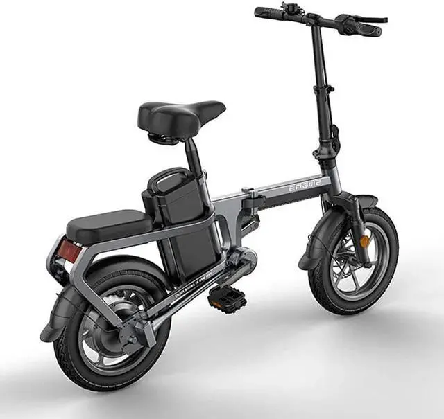 Alt view image 5 of 6 - ENGWE X5S 20Ah 48V 240W 14in Chainless Folding Electric Bike With Removable Battery 30km/h Top Speed E Bike