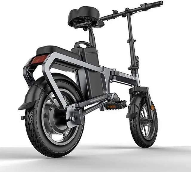 Alt view image 4 of 6 - ENGWE X5S 20Ah 48V 240W 14in Chainless Folding Electric Bike With Removable Battery 30km/h Top Speed E Bike