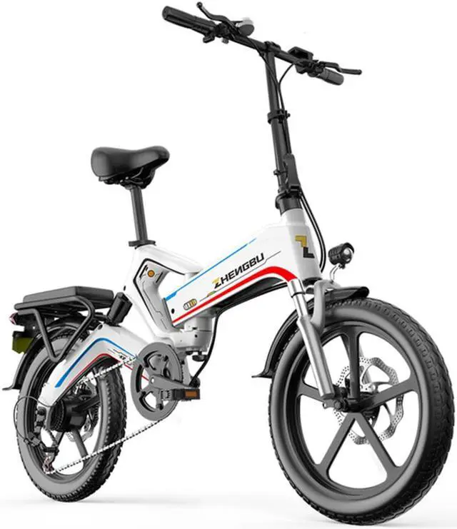 Main image of ZHENGBU K6S 400W 48V 10.4Ah 20 Inch Electric Bicycle 35km/h Max Speed 70Km Mileage Range 150Kg Max Load Electric Bike