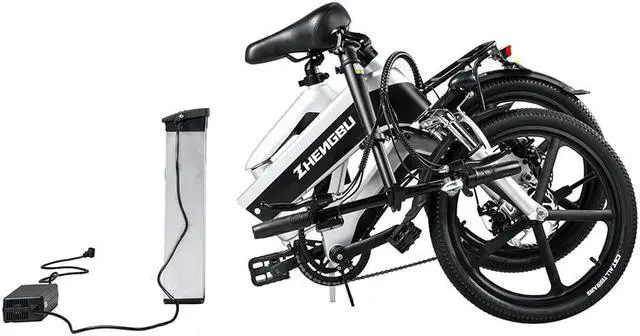 Alt view image 3 of 6 - ZHENGBU K6S 400W 48V 10.4Ah 20 Inch Electric Bicycle 35km/h Max Speed 70Km Mileage Range 150Kg Max Load Electric Bike