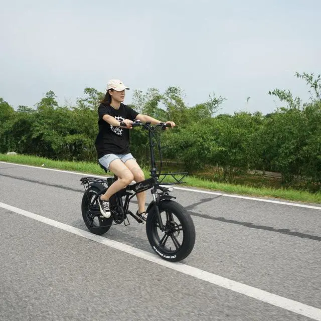 Alt view image 3 of 4 - CMACEWHEEL GW20 48V 20Ah 750W 20in Folding Electric Bike 30-45km/h Top Speed 80-100KM Mileage Disc Brake E Bike Max Load 120-150Kg