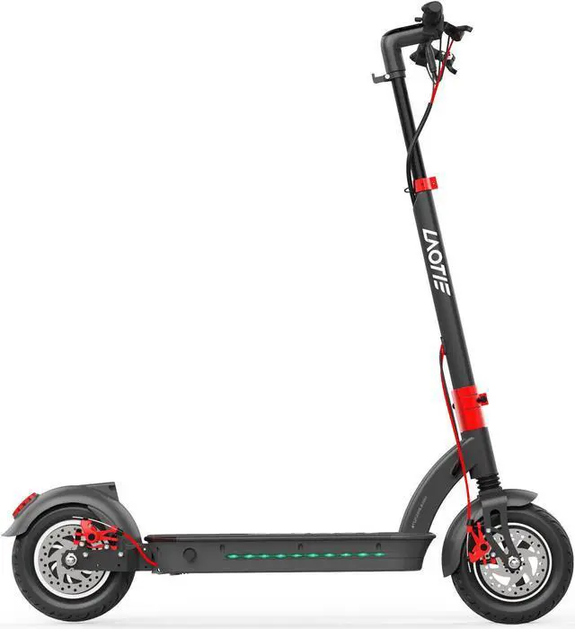 Alt view image 2 of 7 - LAOTIE® H6 Pro 500W 48V 17.5Ah 10 Inches Folding Electric Scooter 40km/h Top Speed 60-70km Mileage Max Load 120kg Produced With Aerlang