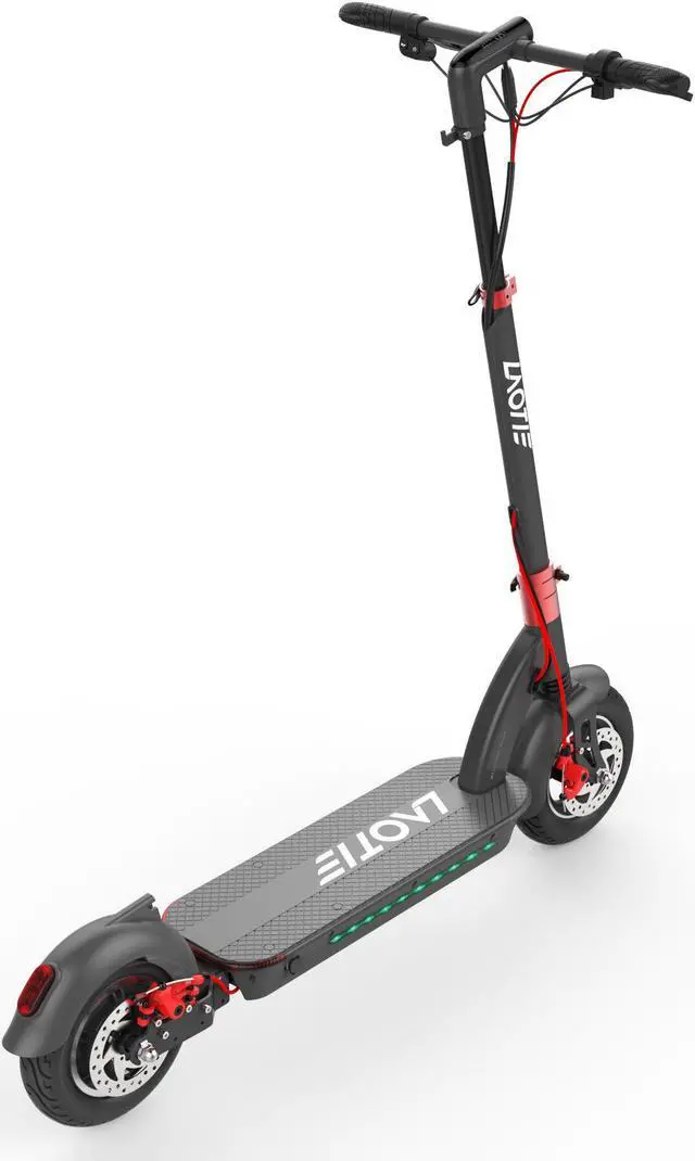 Alt view image 3 of 7 - LAOTIE® H6 Pro 500W 48V 17.5Ah 10 Inches Folding Electric Scooter 40km/h Top Speed 60-70km Mileage Max Load 120kg Produced With Aerlang