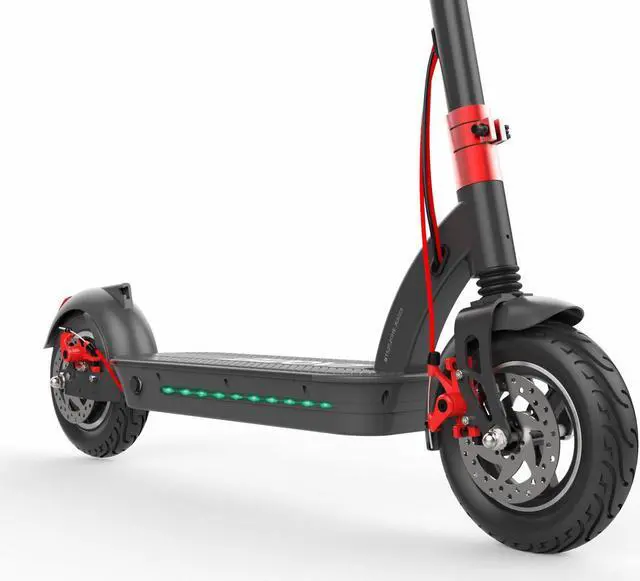 Alt view image 7 of 7 - LAOTIE® H6 Pro 500W 48V 17.5Ah 10 Inches Folding Electric Scooter 40km/h Top Speed 60-70km Mileage Max Load 120kg Produced With Aerlang