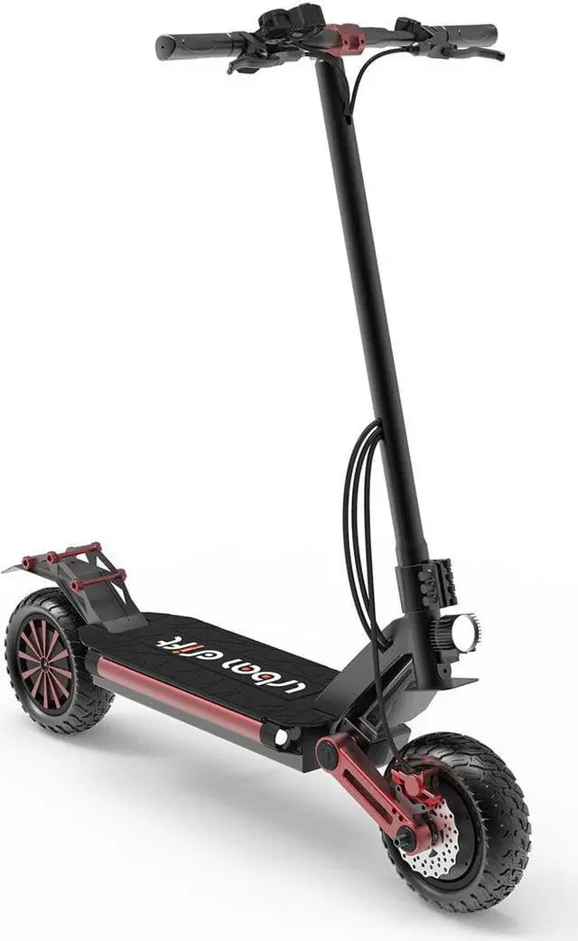 Alt view image 2 of 6 - Urban GR-S011 52V 20AH 800W*2 Dual Motor 10in Folding Electric Scooter 60km/h Max Speed 80km Max Mileage E Bike