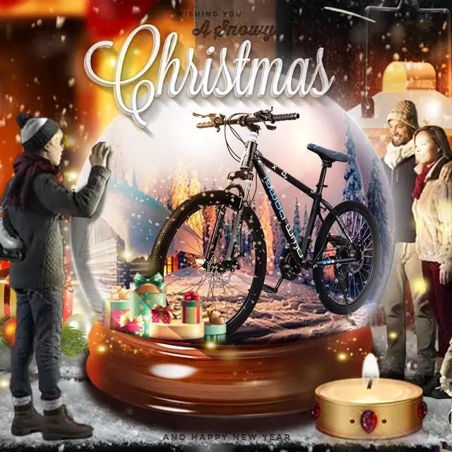 Alt view image 2 of 7 - Junior Aluminum Full Mountain Bike, Stone Mountain 26 Inch 21-Speed Bicycle