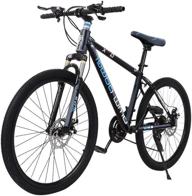 Alt view image 6 of 7 - Junior Aluminum Full Mountain Bike, Stone Mountain 26 Inch 21-Speed Bicycle
