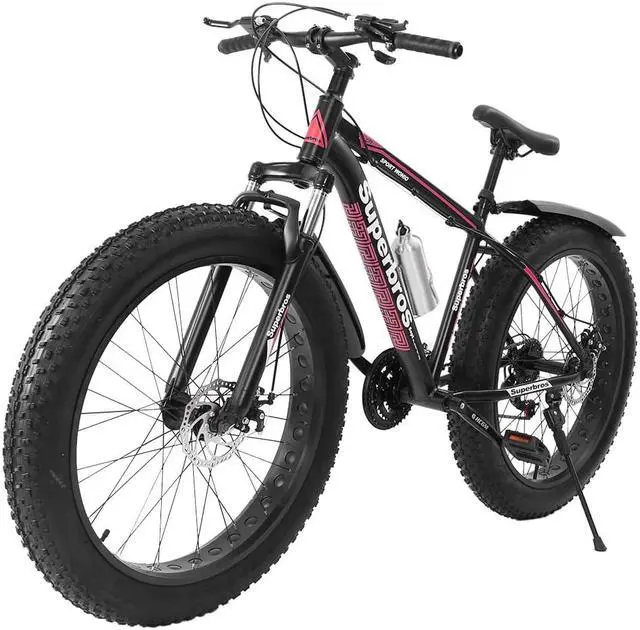Main image of Fat Tire Mens Mountain Bike, 17-Inch / Medium High-Tensile Aluminum Frame
