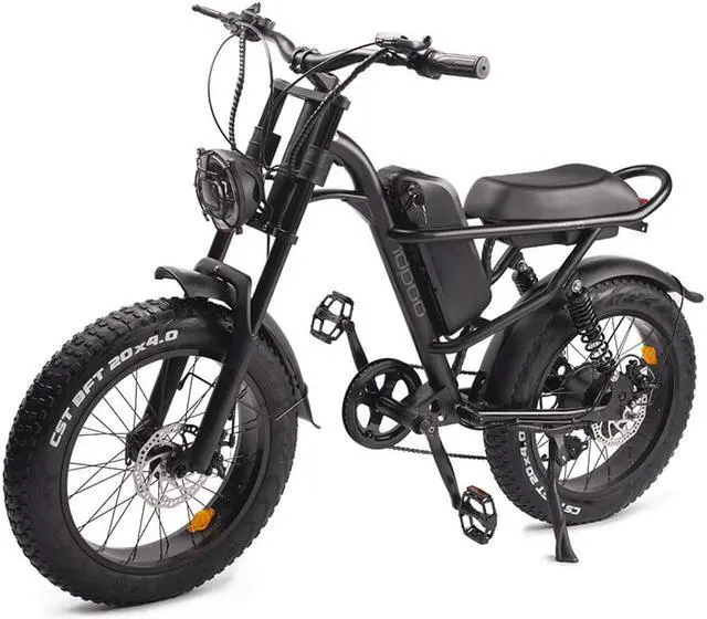 Alt view image 5 of 7 - Z8 ELectric Bike 20*4.0'' Fat Tire 48V 500W Motor 15Ah Battery 45km/h Max Speed 7-Speed Derailleur LCD Display Electric Bicycle