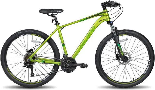 Alt view image 2 of 7 - Hiland Aluminum Mountain Bike 27 Speeds, Hydraulic Disc-Brakes,Lock-Out Suspension Fork,27.5 inch Wheel,for Men Mens Bicycle