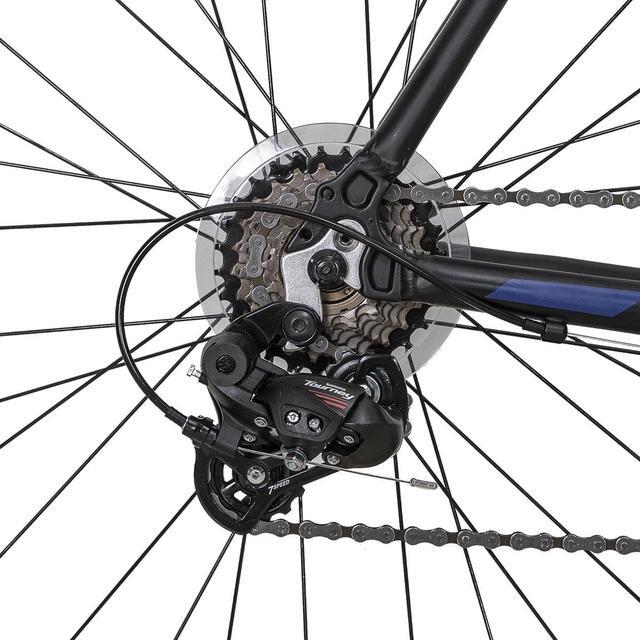 Alt view image 5 of 7 - HILAND Road Bike,14 Speeds Light Weight Aluminum Frame, 700C Racing Bike for Men Women Adult Bicycle