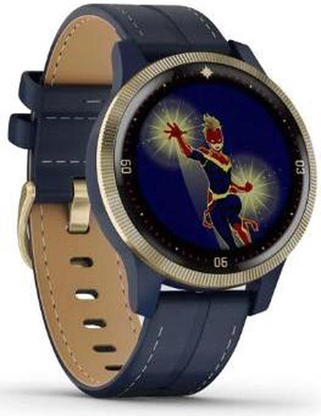Alt view image 3 of 5 - Garmin 010-02172-41 Legacy Hero Series Smartwatch, Captain Marvel