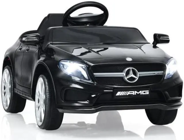 Main image of 12V Electric Kids Ride On Car with Remote Control-Black