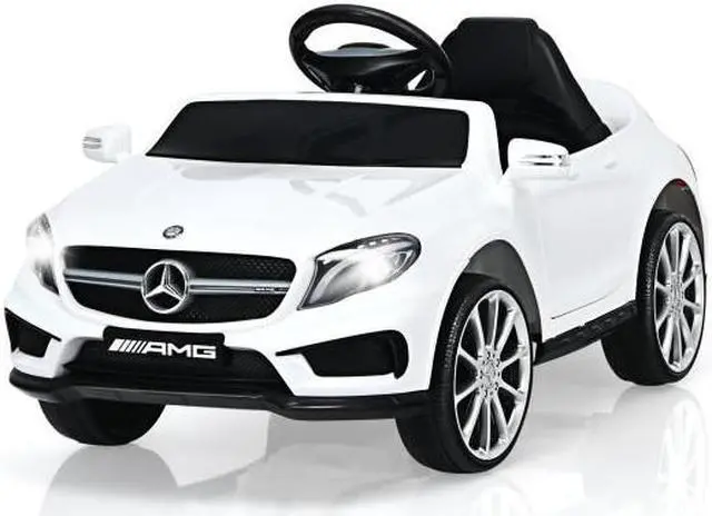Alt view image 3 of 6 - 12V Electric Kids Ride On Car with Remote Control-White