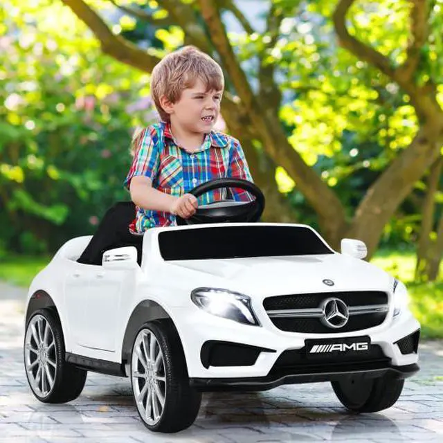 Alt view image 4 of 6 - 12V Electric Kids Ride On Car with Remote Control-White