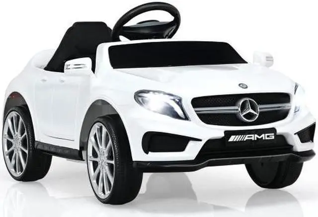 Alt view image 6 of 6 - 12V Electric Kids Ride On Car with Remote Control-White