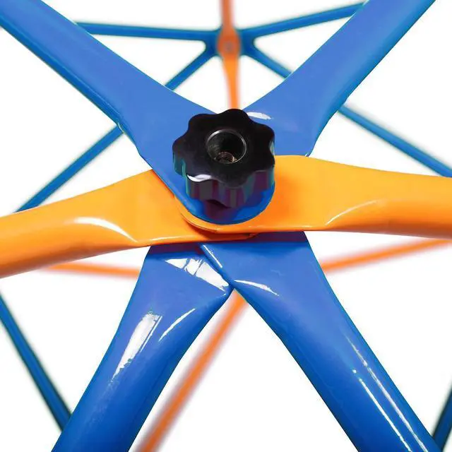 Alt view image 5 of 7 - Children Dome Climber Playground Kids Swing Set Climbing Frame Backyard Gym Develop Confidence for Fun Indoor Outdoor XH