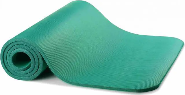 Alt view image 5 of 5 - BalanceFrom GoYoga All-Purpose 1/2-Inch Extra Thick High Density Anti-Tear Exercise Yoga Mat with Carrying Strap