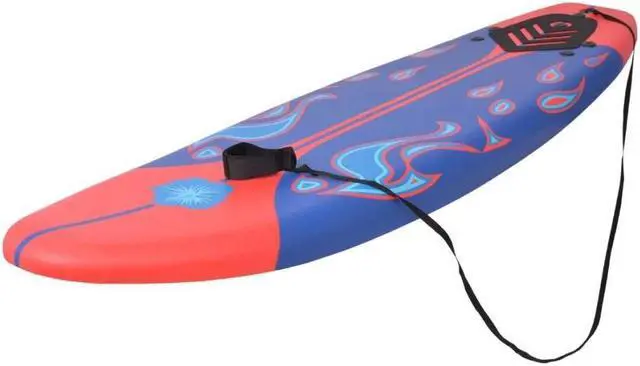 Alt view image 2 of 5 - Surfboard Blue and Red 66.9"