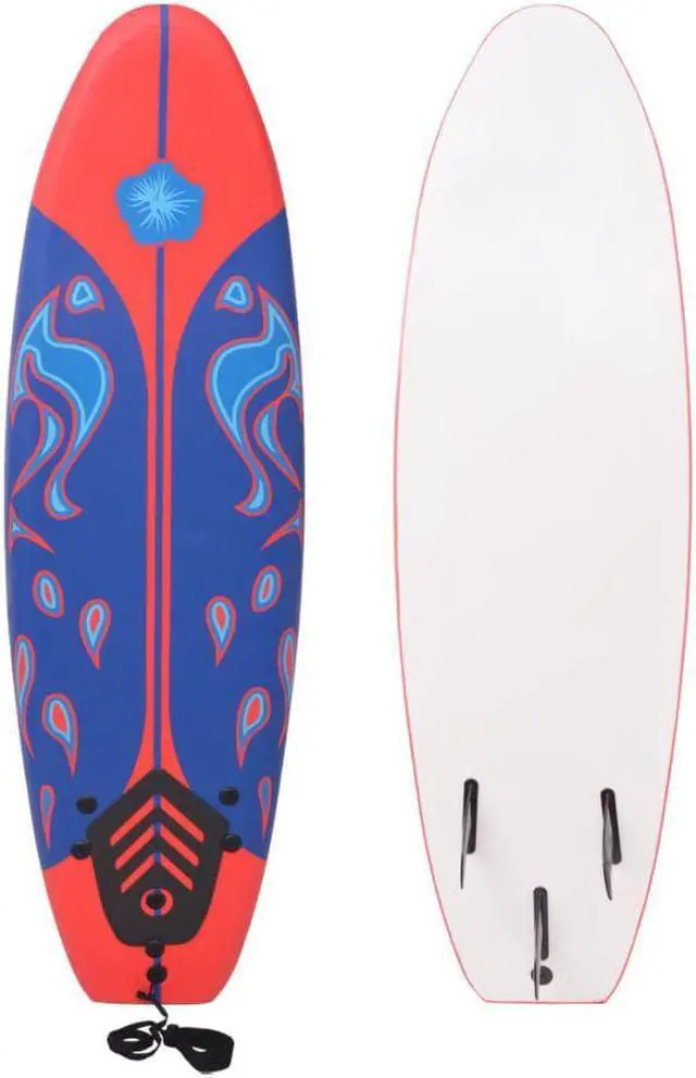 Main image of Surfboard Blue and Red 66.9"