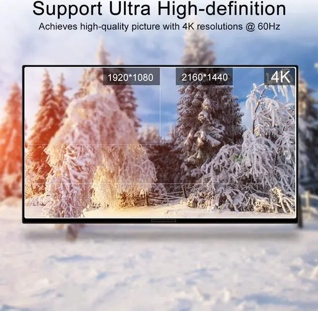 Alt view image 5 of 7 - TESmart Ultra HD 4K HDMI 4X4 Matrix Switcher 4 Port Input and 4 Port Output with RS232 IR Remote Control Supports 4Kx2K@60HZ, HDCP