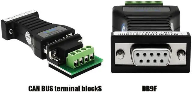 Alt view image 3 of 7 - UOTEK Industrial Grade RS232 to CAN BUS Level Converter Canbus to RS-232 Adapter UT-2501 Connector Half Duplex 300BPS-115.2KBP