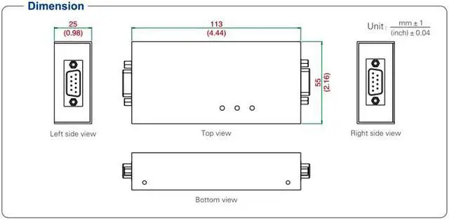 Alt view image 7 of 7 - UOTEK Industrial Grade RS-485 RS-422 Repeater with Isolation Trunk Circuit RS485 RS422 UT-209