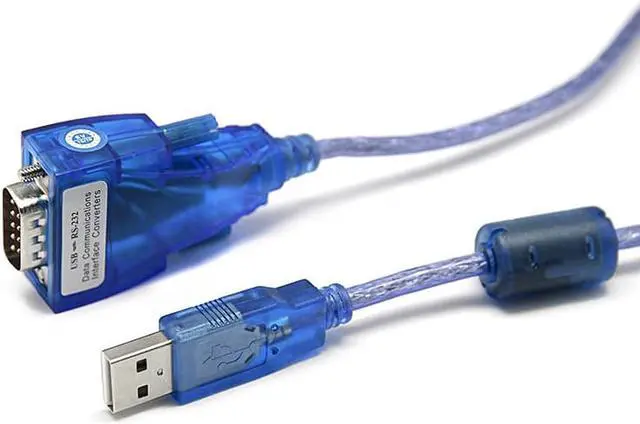 Alt view image 2 of 7 - UOTEK 4.92FT USB to RS232 Converter Adapter FTDI Chip Compatible with USB2.0 1.5M Serial Cable DB9 Malel Port ±15KV ESD Protection UT-8801