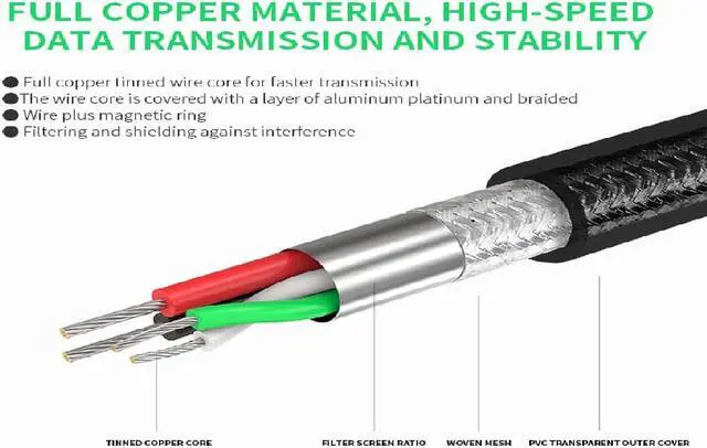 Alt view image 5 of 7 - UOTEK Industrial Grade USB to RS232 Converter 1.5M USB2.0 to RS-232 2 Ports Cable Adapter DB9 Com Expansion Connector with ESD Protection UT-8812