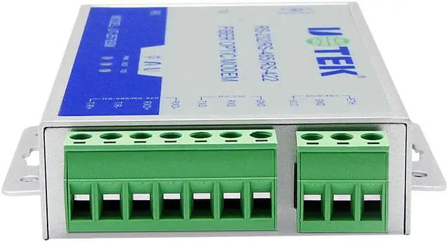 Alt view image 3 of 7 - A Pair UOTEK RS232 RS485 RS422 Single-Mode Single Fiber Optic MODEM RS-232 RS-485 RS-422 Optical-Fiber Converter With Optional SC FC ST Interface UT-2577SM UT-2578SM