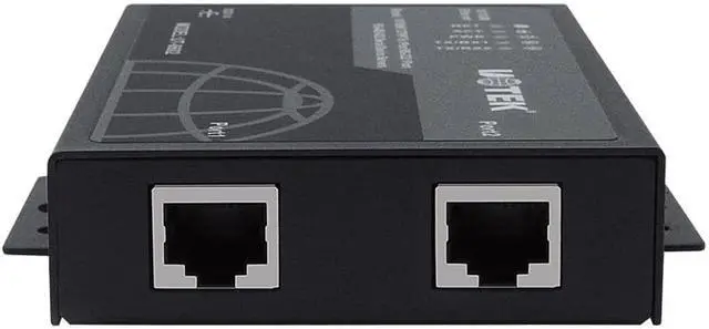 Alt view image 4 of 7 - UOTEK 10/100M TCP/IP to RS-232 RS-485 RS-422 Converter TCP IP to RS232 RS485 RS422 RJ45 Serial Device Adapter UT-6602 with Adaptive Ethernet Port Support Manual Setting