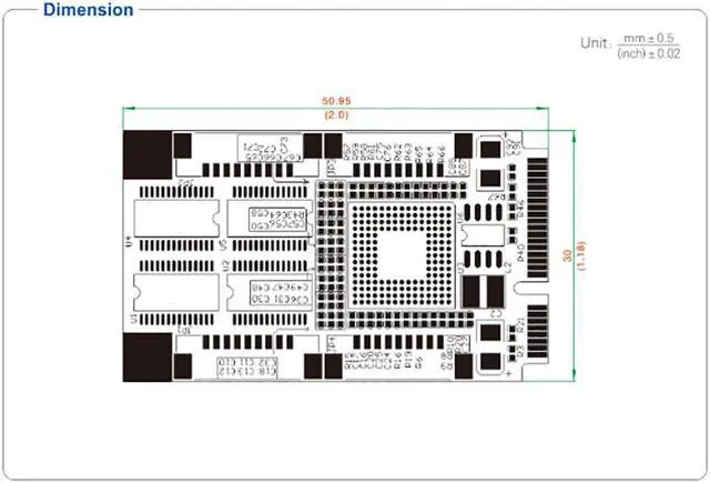 Alt view image 6 of 7 - UOTEK Industrial Mini PCI-E to RS-232 Serial Card PCIE to RS232 4 Port High Speed Converter DB9 ESD Anti-lightning  RTS/CTS XON/XOFF UT-7784B Support Win2000/XP/Vista/Win7/NT4.0/CE 4.2/5.0/6.0/Vxworks