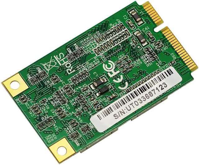 Alt view image 4 of 7 - UOTEK Industrial Mini PCI-E to RS-232 Serial Card PCIE to RS232 4 Port High Speed Converter DB9 ESD Anti-lightning  RTS/CTS XON/XOFF UT-7784B Support Win2000/XP/Vista/Win7/NT4.0/CE 4.2/5.0/6.0/Vxworks